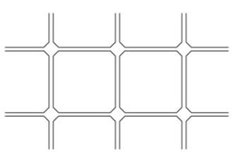 Antique Tile concrete stencil pattern