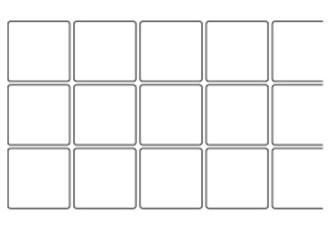 Large Tile concrete stencil pattern