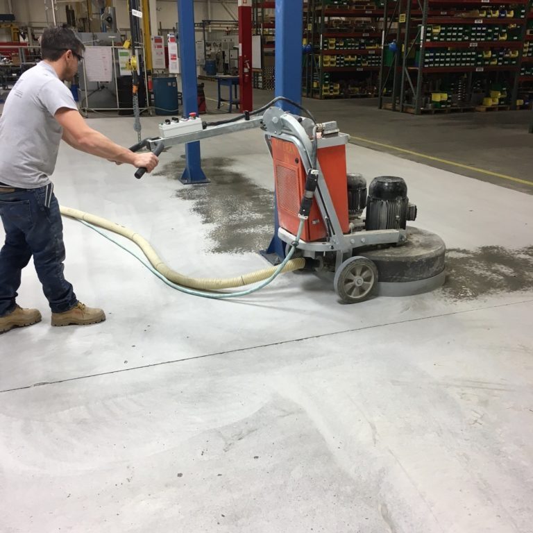 Grinding and sealing