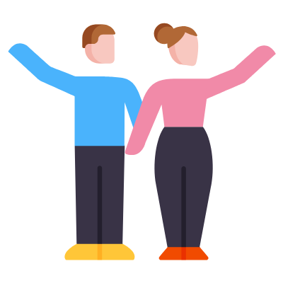 Branded commercial entryway icon