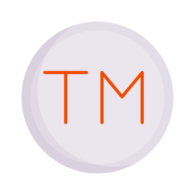 Decorative stencil and colour options icon