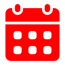 Calendar icon symbolising long-lasting, industrial-strength epoxy flooring