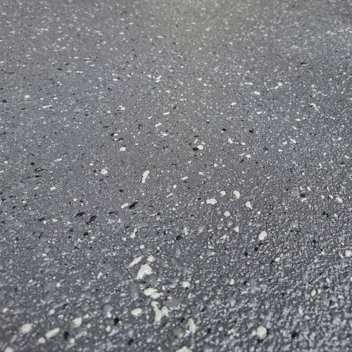 Bluestone base with black and silver fleck overlay