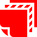 Paint roller icon with texture indicating safety surface