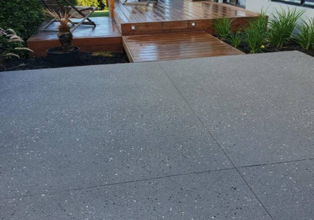 Commercial car park concrete resurfacing project in Melbourne