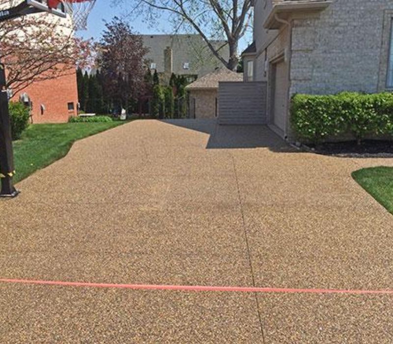Before and after concrete sealing project completed in Melbourne