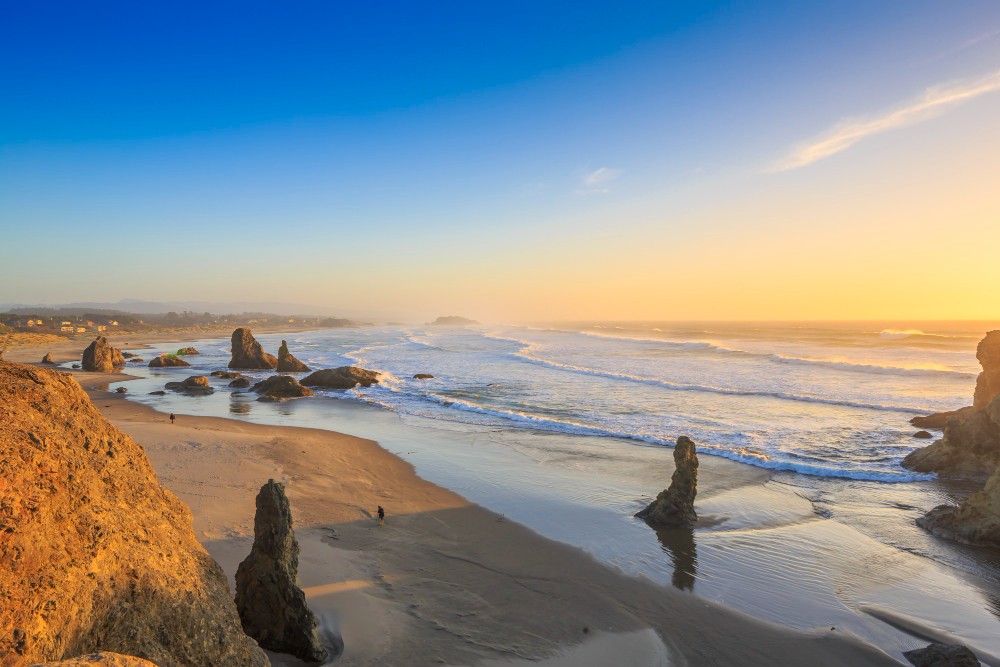 Smiths Beach, Victoria, Australia, featuring sandy surf beaches, rolling ocean waves, scenic coastal views, and beautiful seaside landscapes on Phillip Island.