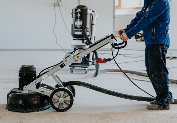 Concrete grinding and floor preparation