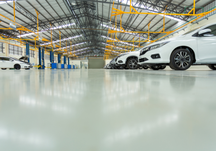 Industrial floor coatings 