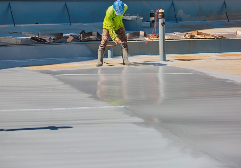 Commercial concrete resurfacing at a Melbourne property